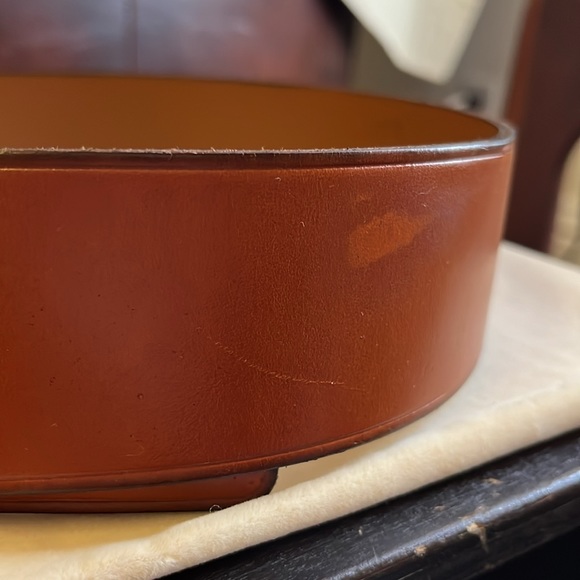 Lauren Ralph Lauren Equestrian Bit Brown Belt size Medium NWT - Picture 12 of 13